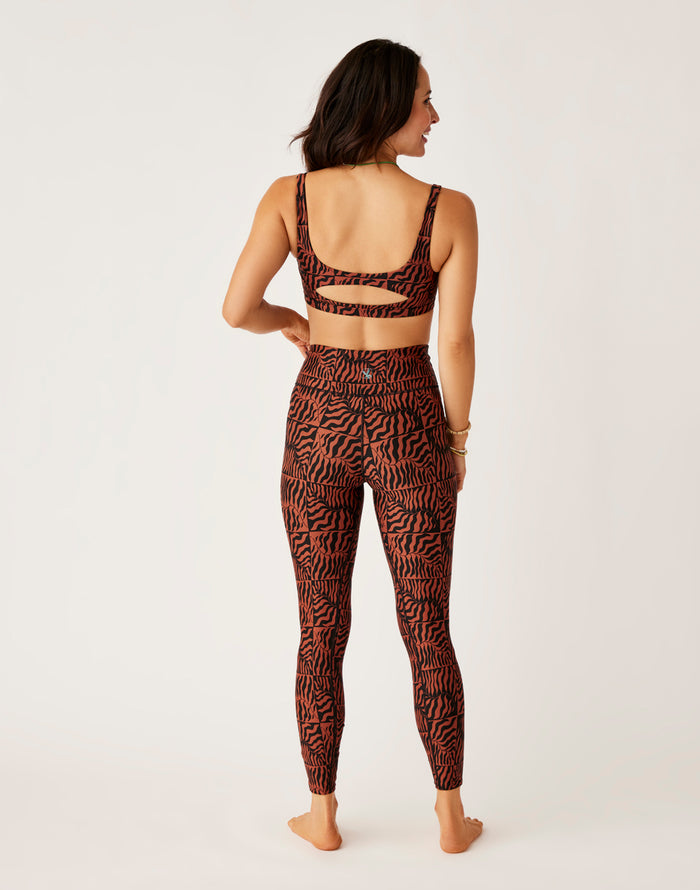 Saluda Compression Tight: Wave - FINAL SALE