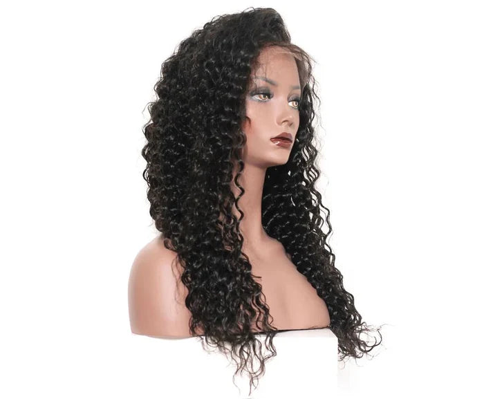 Sam trading Human hair lace wig Deep 13*4 24" -Natural