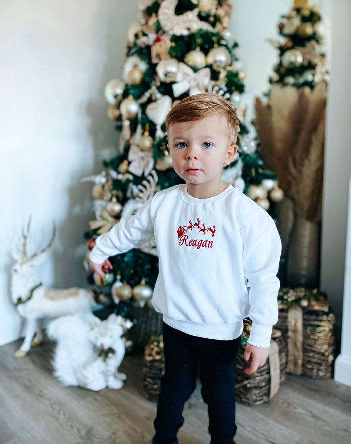 Santas Sleigh Sweatshirt