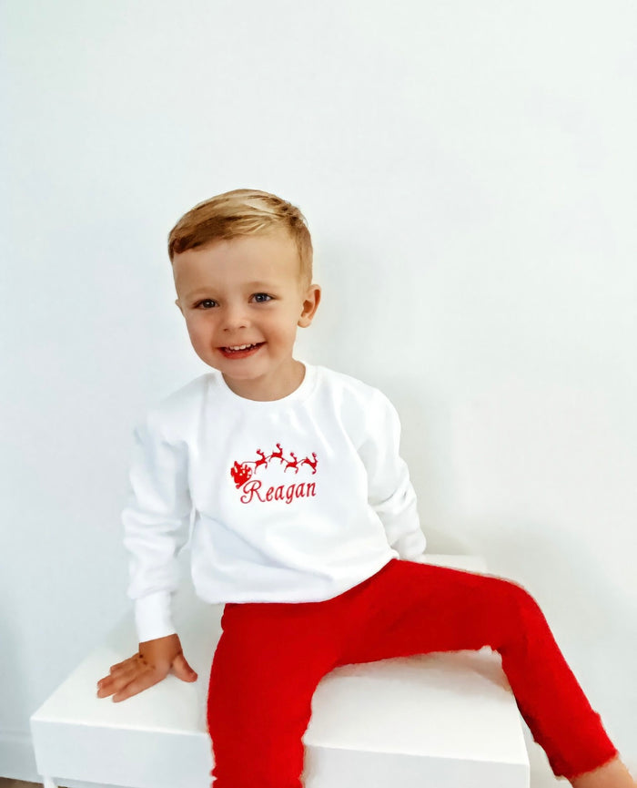 Santas Sleigh Sweatshirt