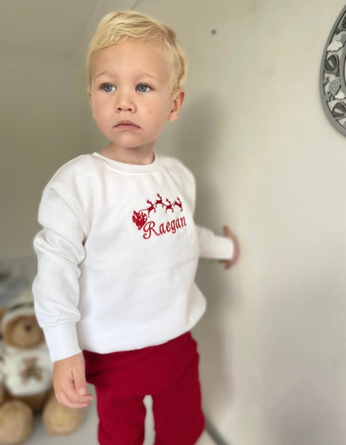 Santas Sleigh Sweatshirt