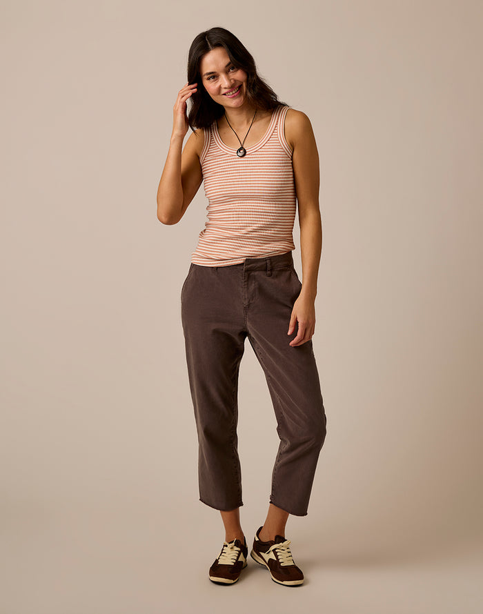 Sausalito Pant: Espresso