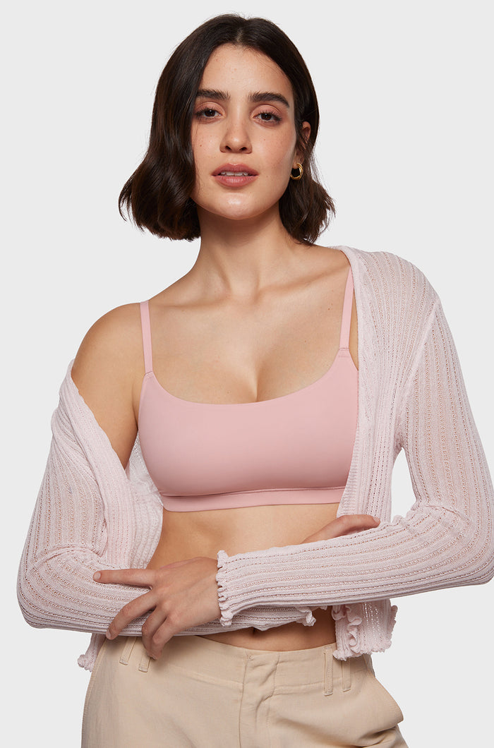 Scoop Neck Cami Bralette