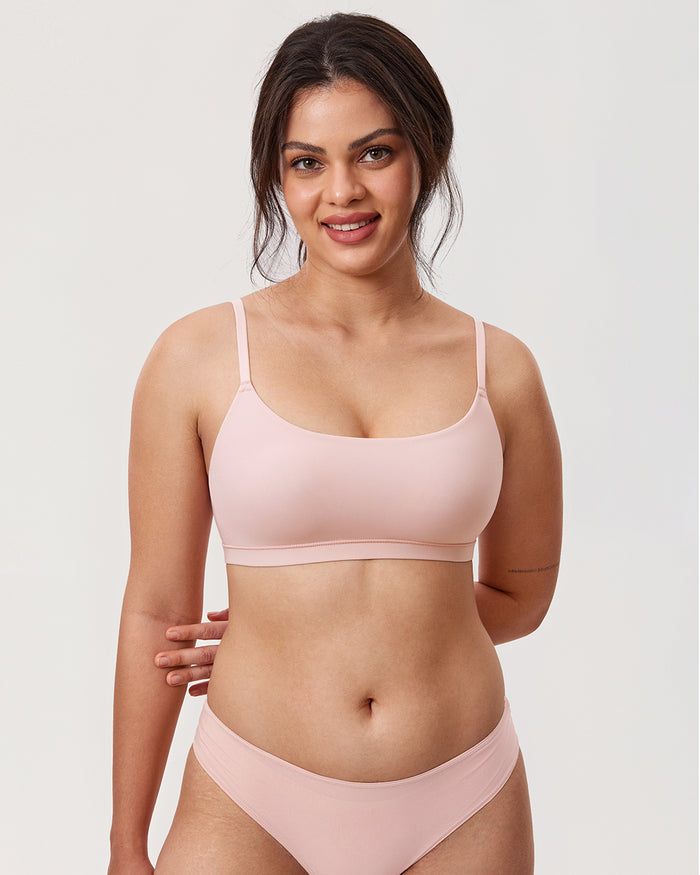 Scoop Neck Cami Bralette
