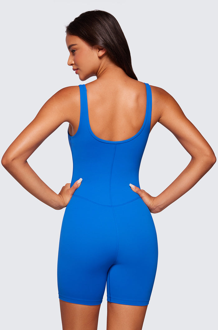 Scoop Neck Rompers 6''