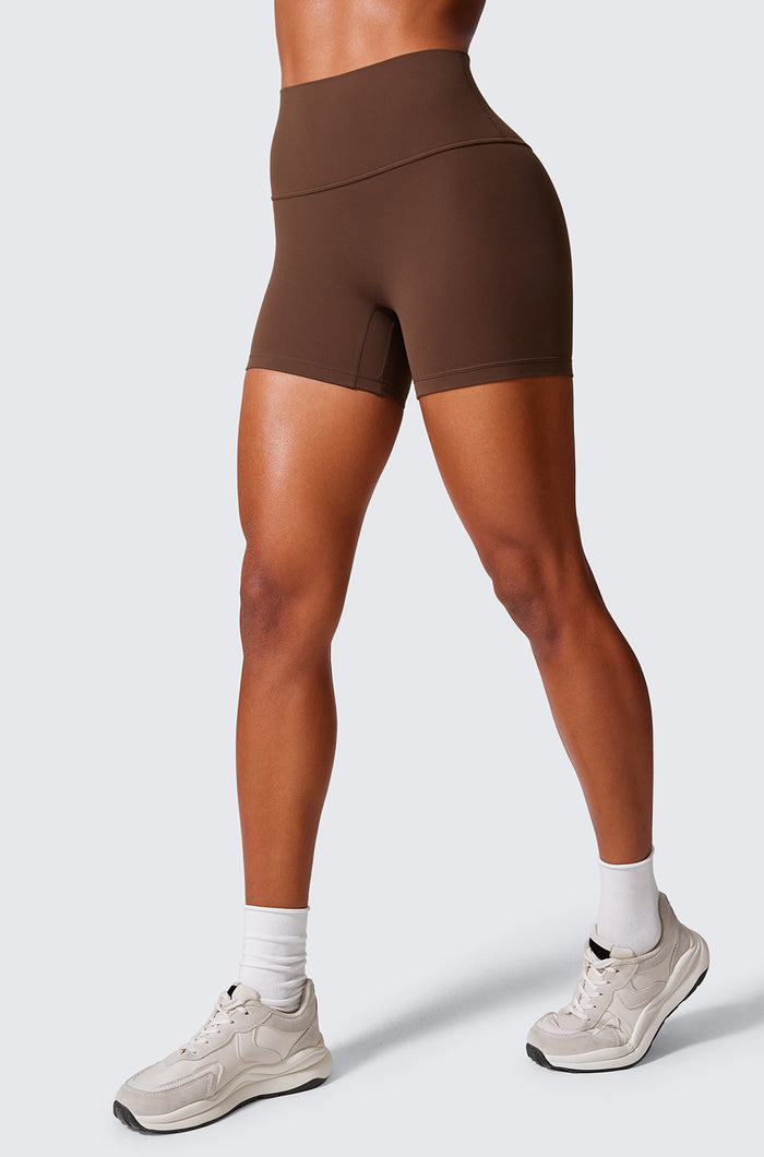 Scrunch Butt Shorts 4" - No Front Seam