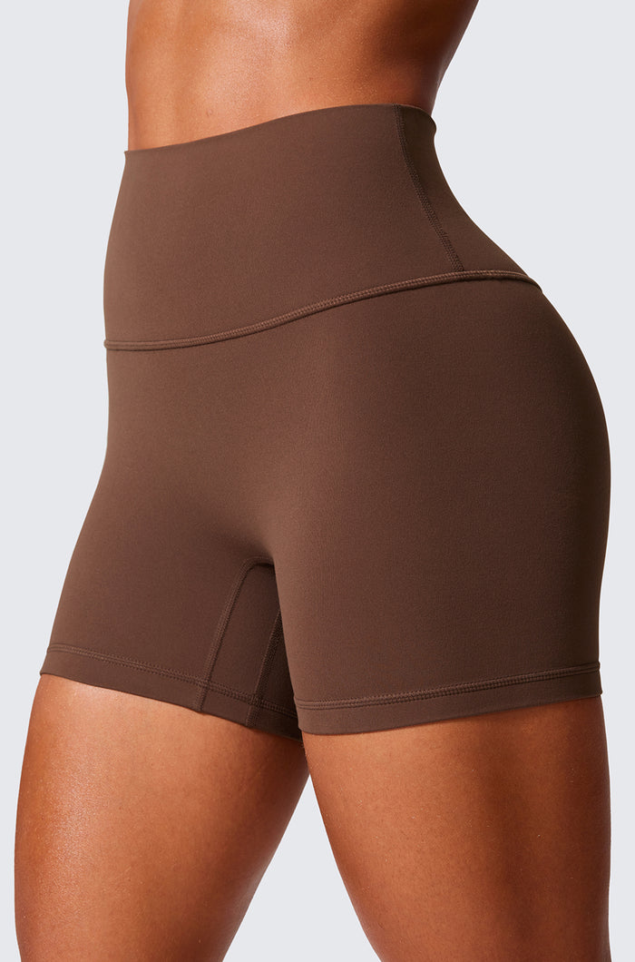 Scrunch Butt Shorts 4" - No Front Seam