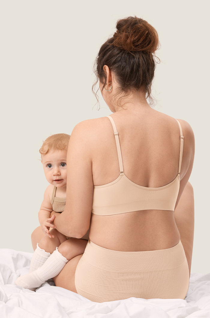 Seamless Soft Knit Nursing Bra