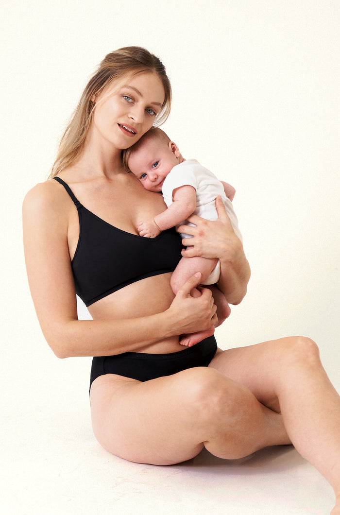 Seamless Soft Knit Nursing Bra