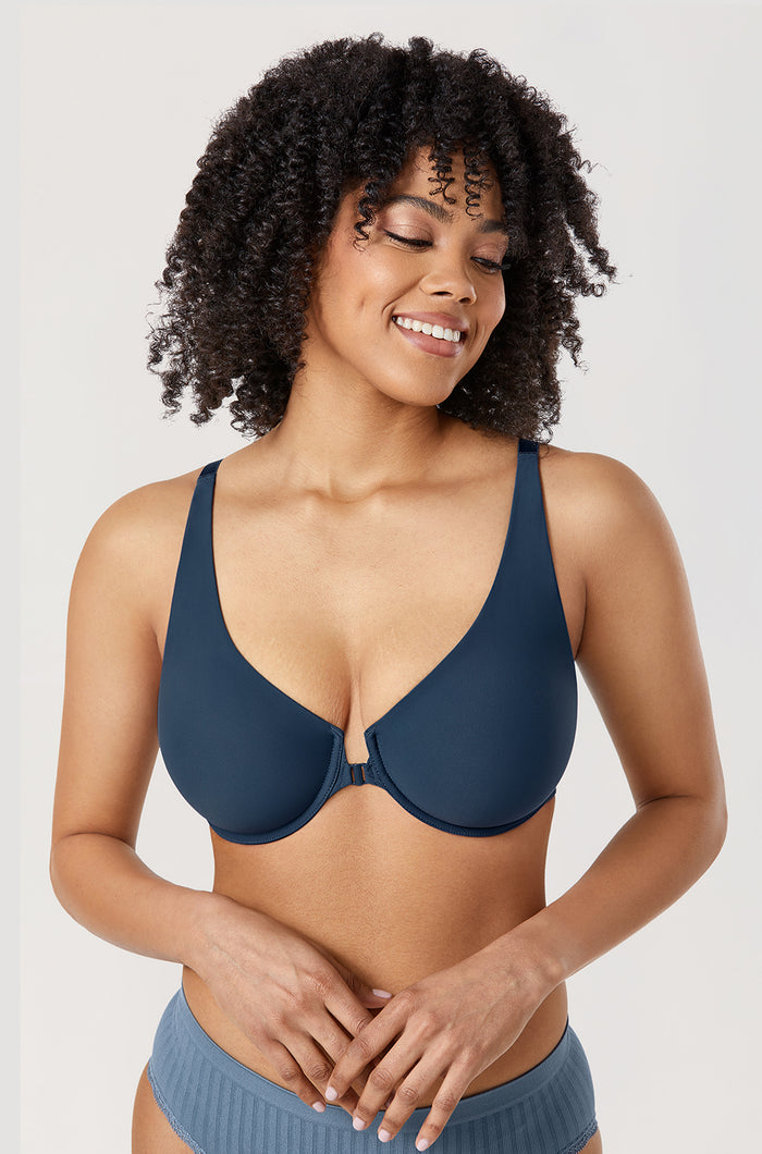 Women's Seamless U-back Front Closure Bra Sargasso