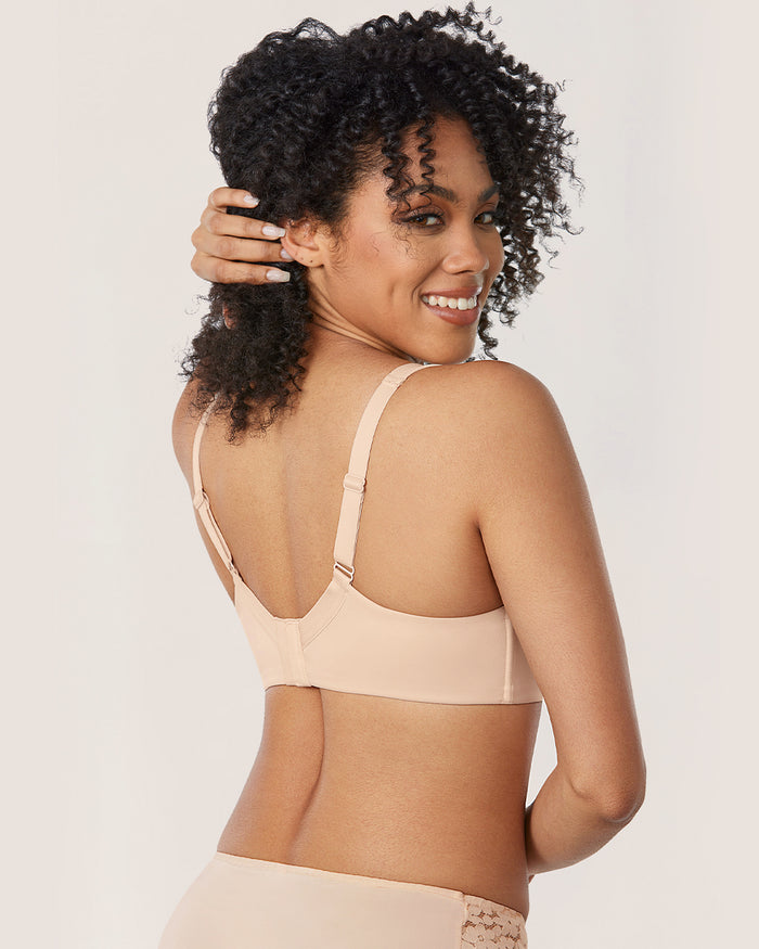 Women's Seamless Underwire Bra Beige
