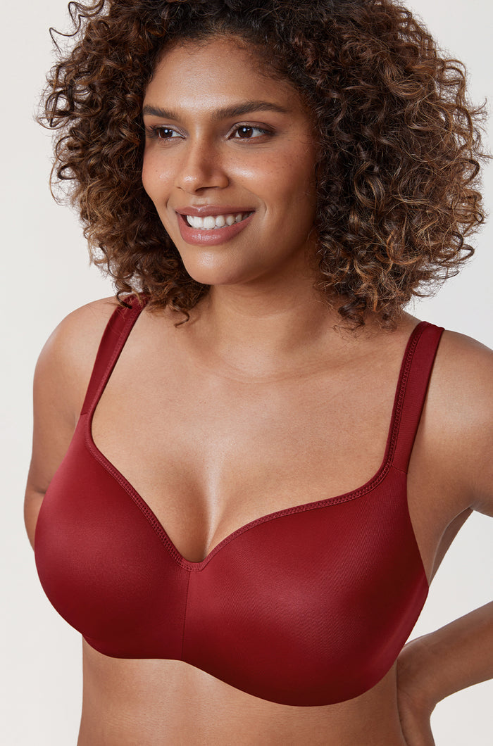 Women's Seamless Underwire Bra Red Revelry
