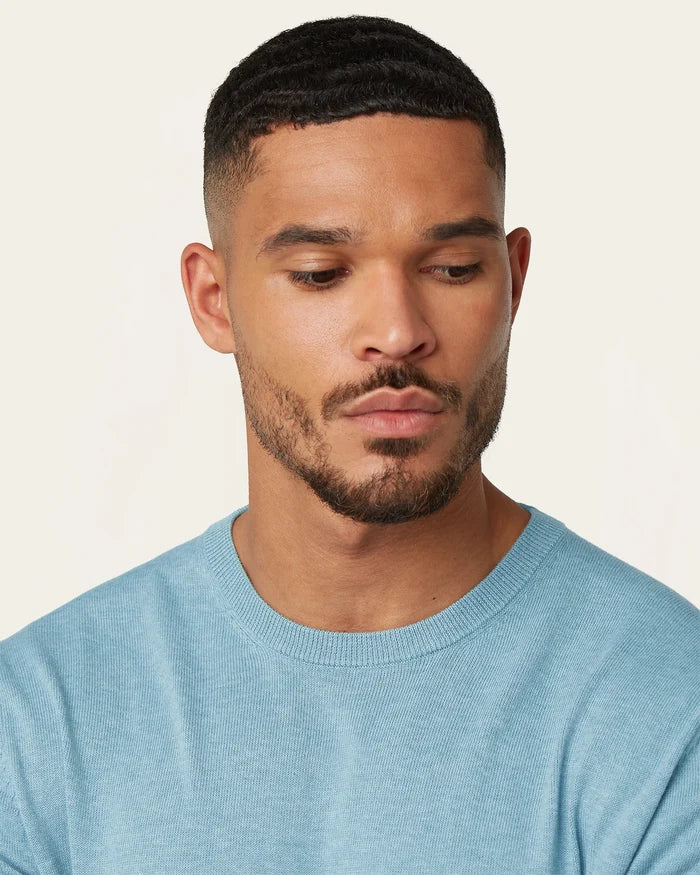 Seawool Crewneck Light Blue