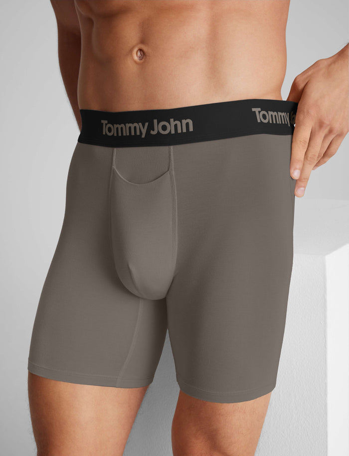 Second Skin Boxer Brief 8"::Falcon