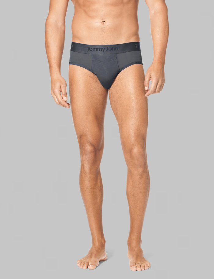 Second Skin Brief (6-Pack)::Blue/Turbulence/Black/Blue/Quartz/Della Robbia