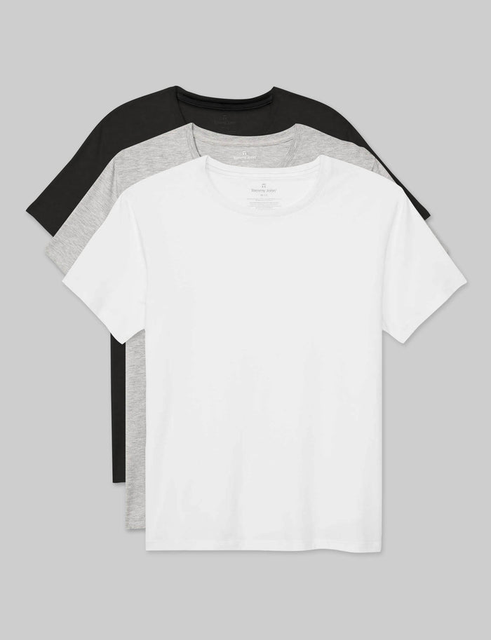 Black/Heather Grey/White / S