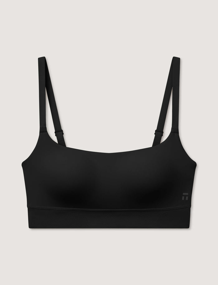Second Skin Scoop Bralette::Black::Swatch