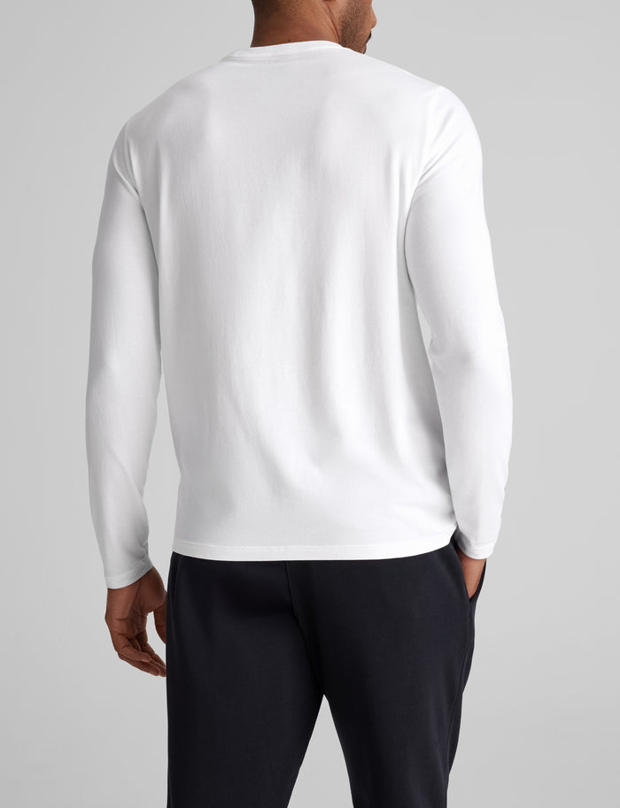 Second Skin Long Sleeve Tee (3-Pack)::White