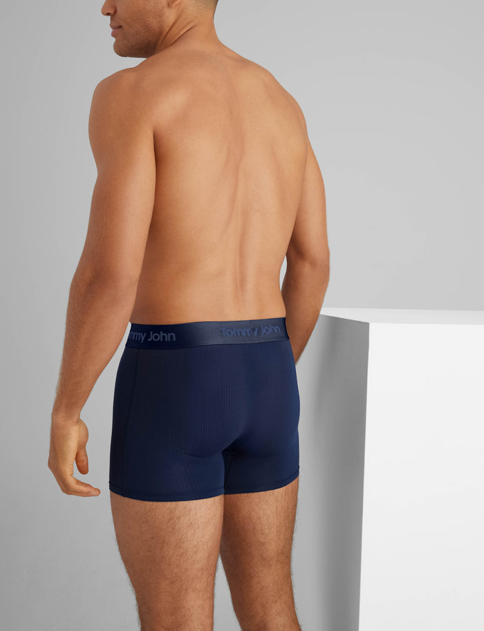 Second Skin Luxe Rib Trunk 4" (3-Pack)