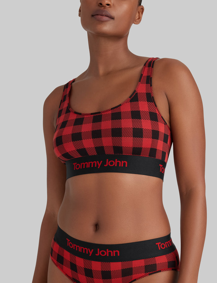 Red Holiday Plaid / XS