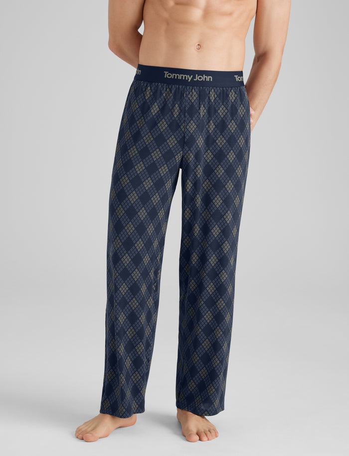 Dress Blues Diamond Plaid / S