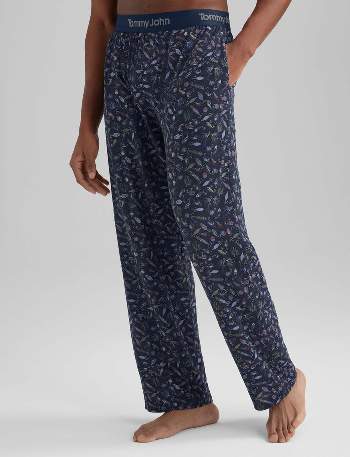 Second Skin Sleep Pant::Dress Blues Fishing Lures