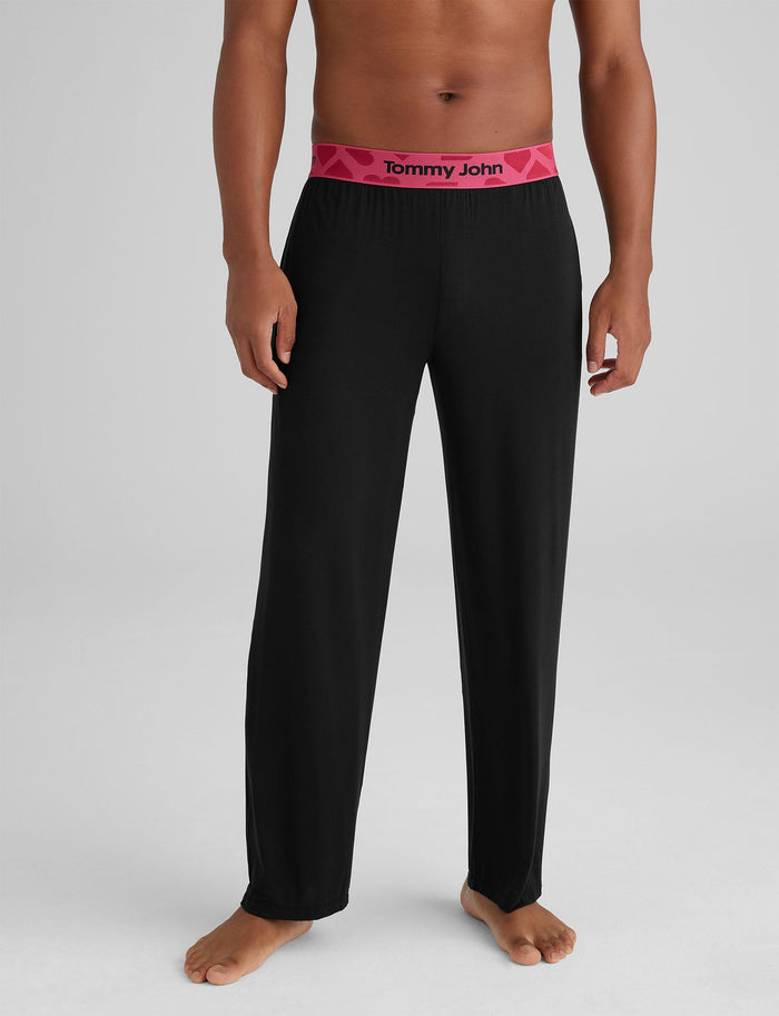 Second Skin Sleep Pant::Black/Heart WB