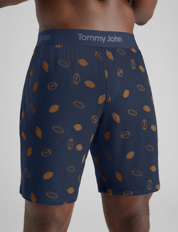 Second Skin Sleep Short::Dress Blues Kickoff
