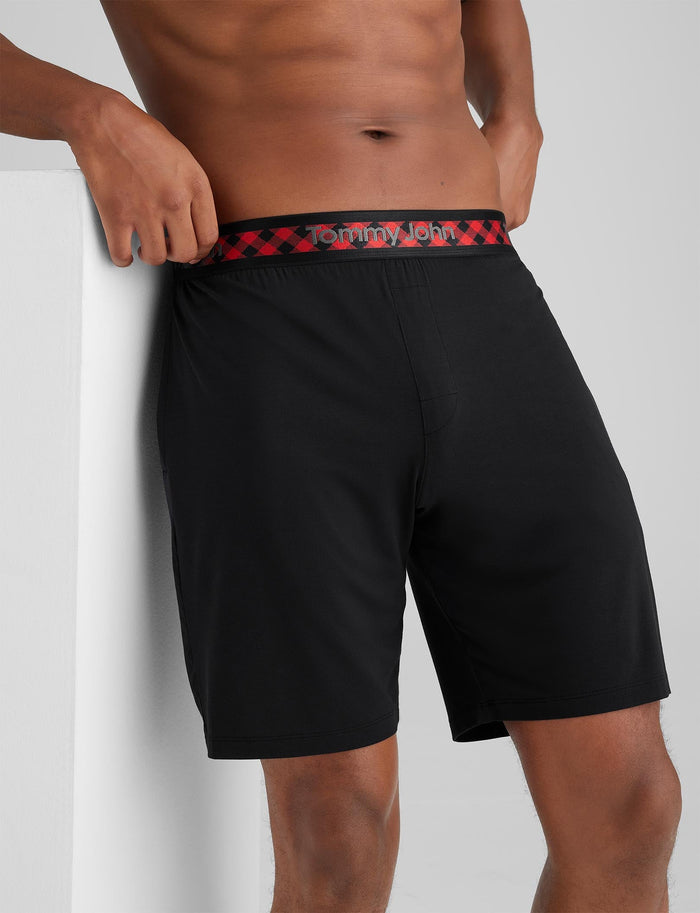 Black/Red Holiday Plaid WB / S