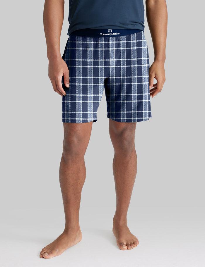 Medieval Blue Earth Plaid / S