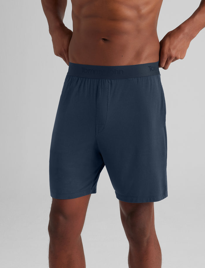 Second Skin Sleep Short::Dress Blues