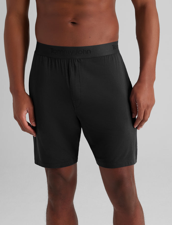 Second Skin Sleep Short::Black