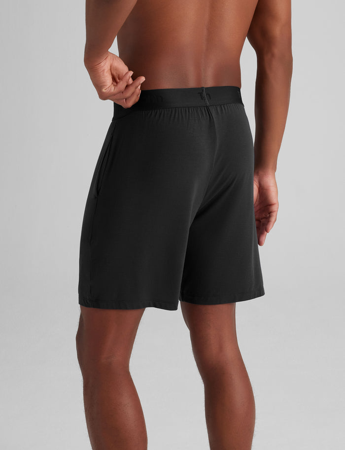 Second Skin Sleep Short::Black