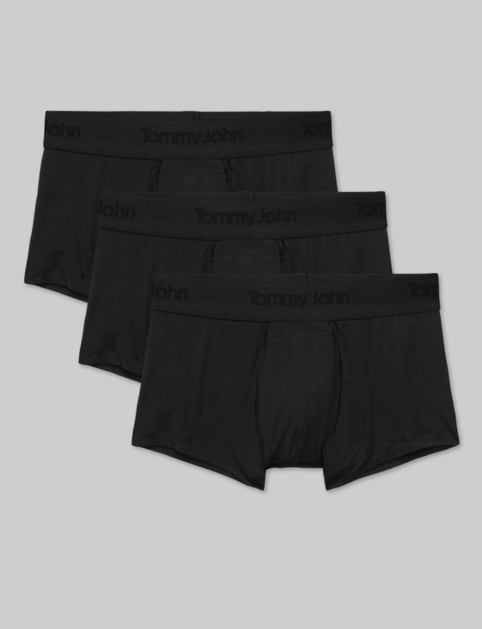 Second Skin Square Cut 2" (3-Pack)::Black