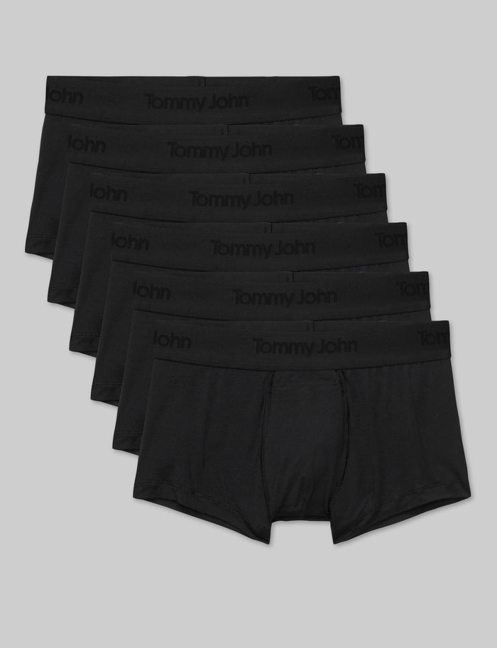 Second Skin Square Cut 2" (6-Pack)::Black