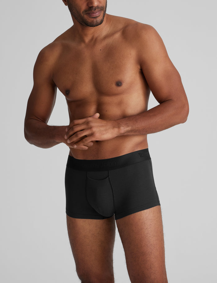 Second Skin Square Cut 2" (6-Pack)::Black
