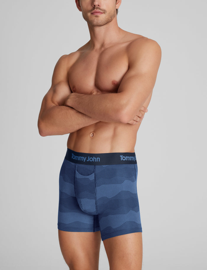 Dress Blues Stripe Mountains / S