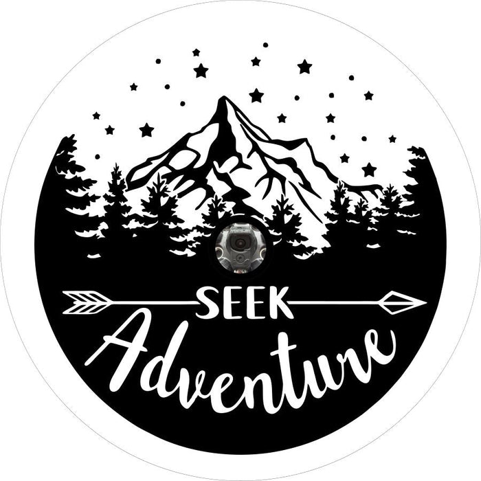 Seek Adventure Mountains and Arrow