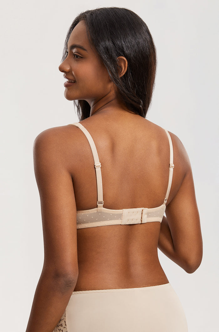 Sexy Lightly Padded Balconette Bra