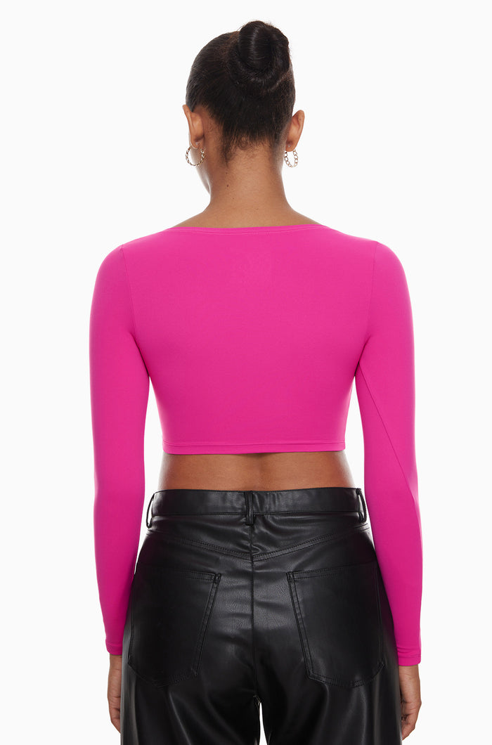 Sexy Square Neck Crop Top