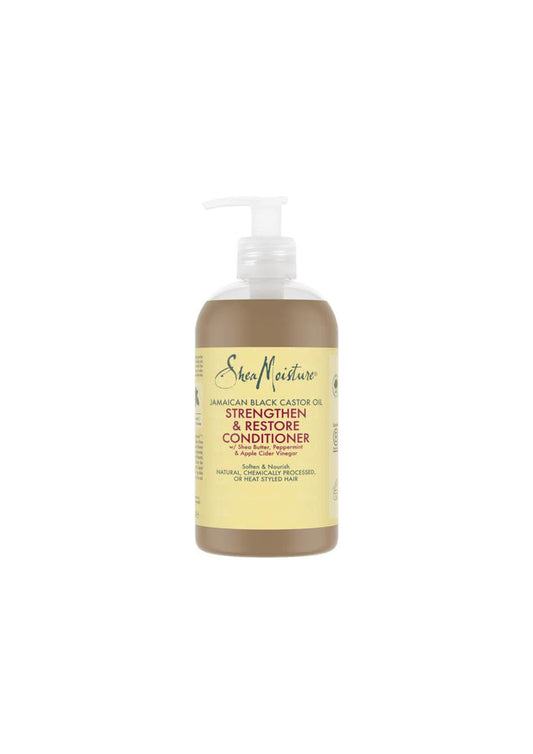 Shea Moisture Jamaican Black Castor Oil Conditioner 384 ml – Versterkende Conditioner voor Beschadigd Haar