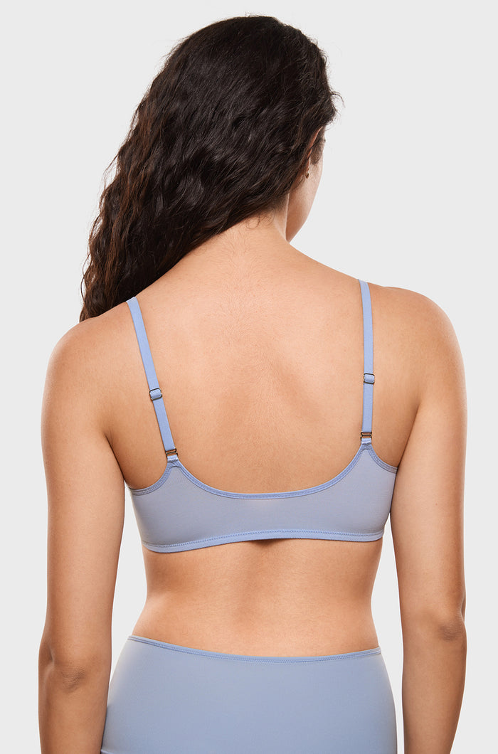 Sheer Front Closure Bra