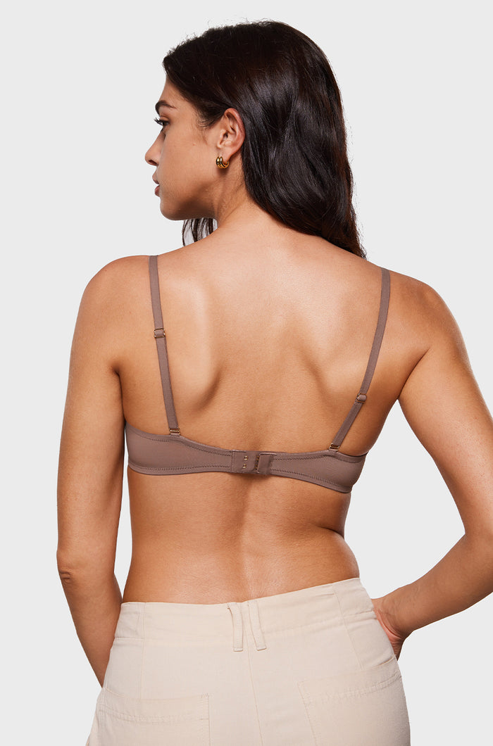 Sheer Mesh Demi Bra