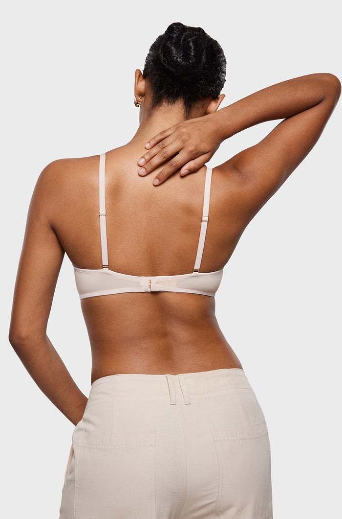Sheer Mesh Demi Bra