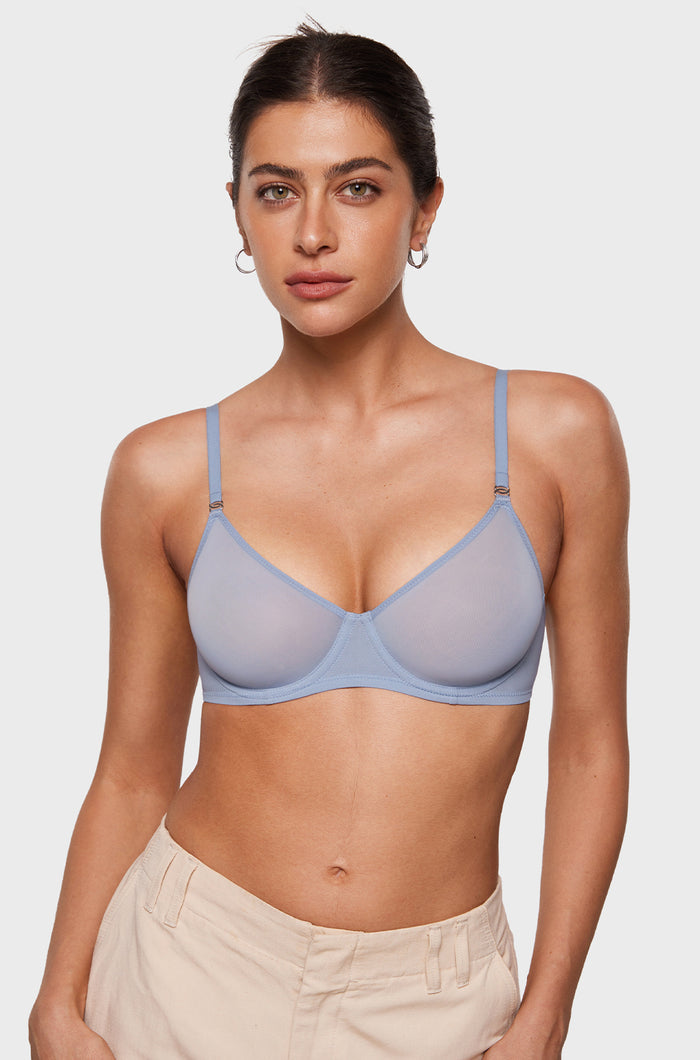 Sheer Mesh Demi Bra