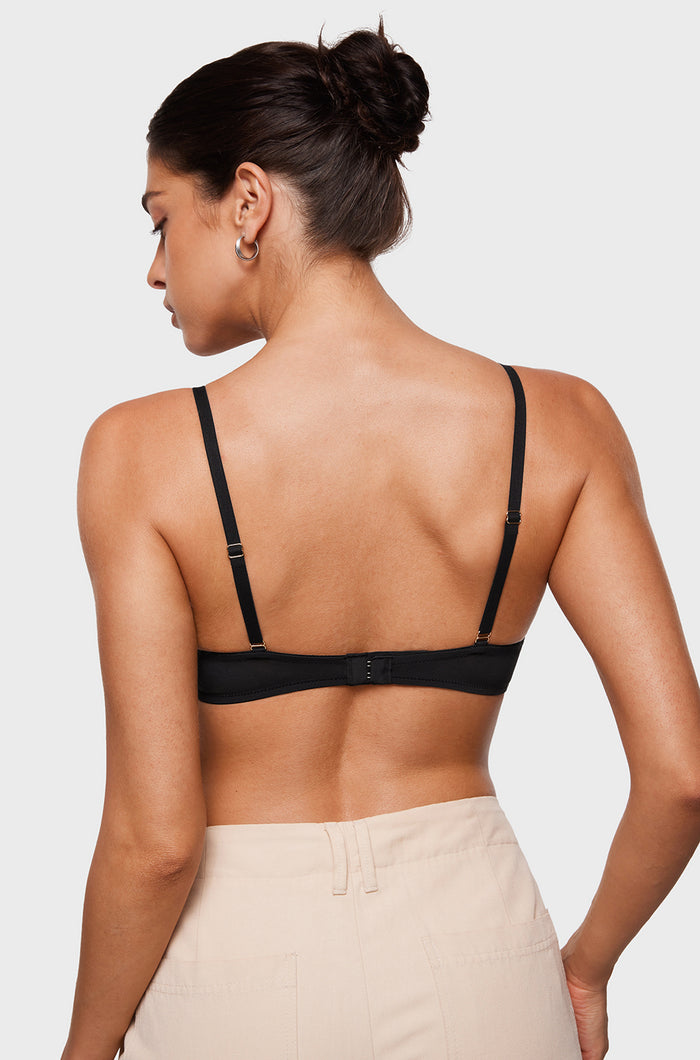 Sheer Mesh Demi Bra