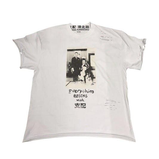 Shihai Kassori Masked Distressed T-Shirt