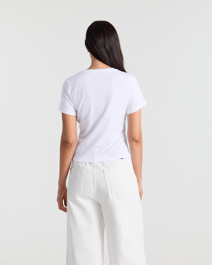Short Sleeve Classic Crop T-Shirt