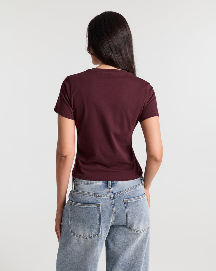 Short Sleeve Classic Crop T-Shirt