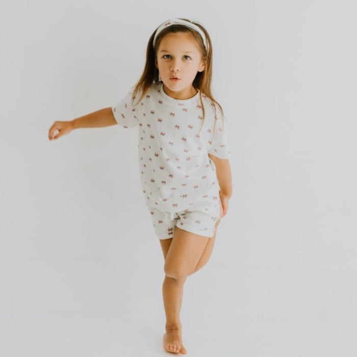 Baby shirt & short set | Crab finn + emma